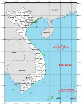 Bản tin dự báo thủy triều 10 ngày (từ 23/02 đến 04/03/2026)