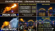 Cầu Rồng Đà Nẵng – Lịch Phun Lửa, Phun Nước và Kinh Nghiệm Tham Quan