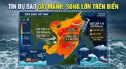 Tin dự báo gió mạnh, sóng lớn trên biển từ ngày 16/03: Bắc Biển Đông gió giật cấp 8, sóng cao tới 4m