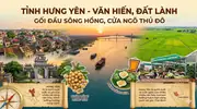 Giới thiệu tỉnh Hưng Yên – Tổng quan địa lý, khí hậu và điều kiện tự nhiên