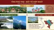 Giới Thiệu Tỉnh Phú Thọ Mới 2025: Sáp Nhập Hòa Bình – Vĩnh Phúc, Vùng Trung Du Phát Triển Mạnh