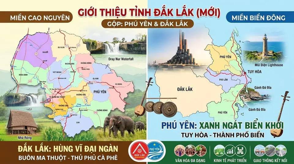 Giới thiệu tỉnh Đắk Lắk  – Tổng quan địa lý, khí hậu và điều kiện tự nhiên