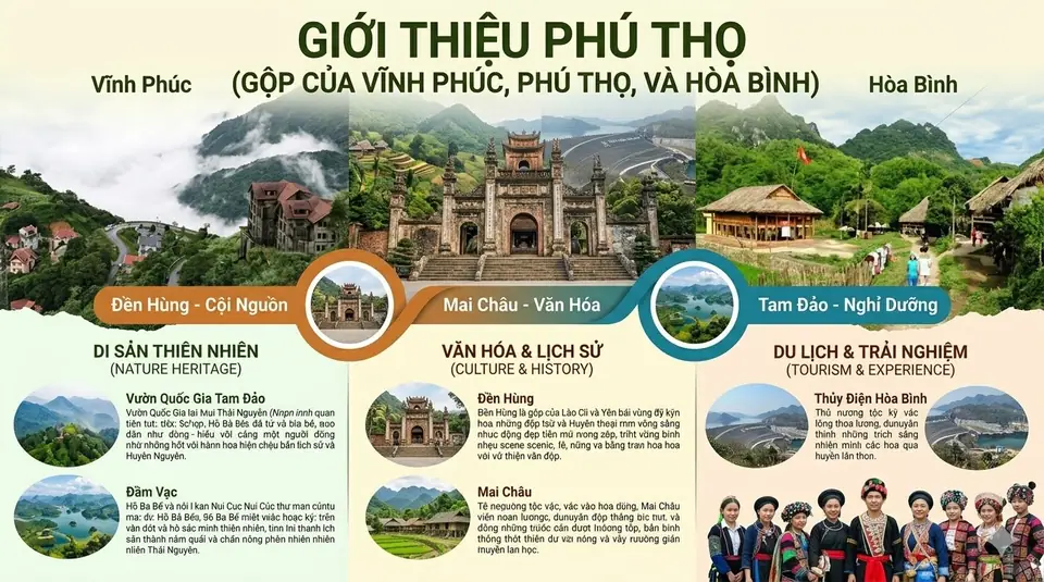 Phú Thọ – Tổng quan địa lý, khí hậu và dự báo thời tiết Phú Thọ mới nhất
