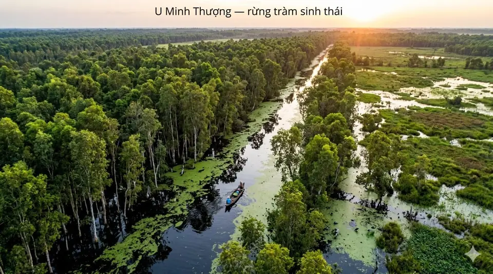 Rừng tràm U Minh Thượng – Khám phá khu rừng sinh thái độc đáo ở Kiên Giang