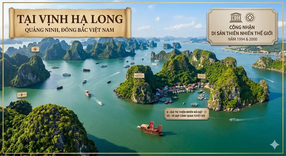 Vịnh Hạ Long ở tỉnh nào?
